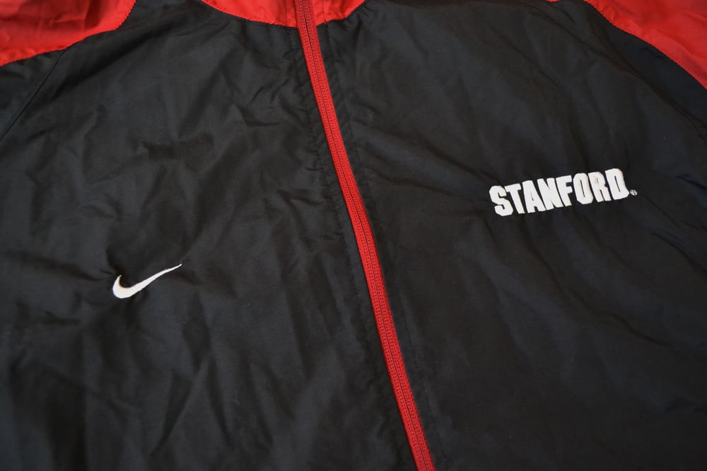 Vintage 2000's Stanford Cardinal Nike Team Windbreaker Track